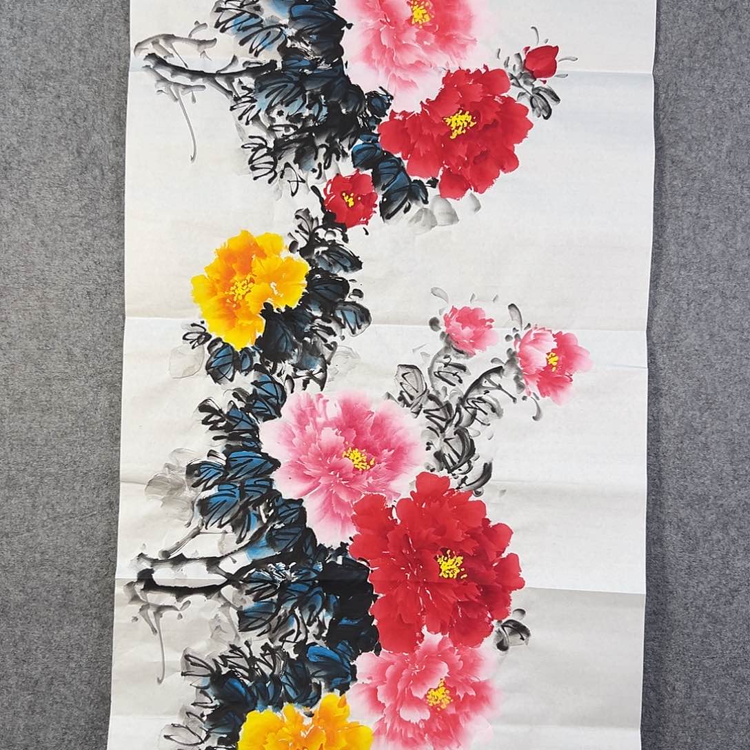 国画290 牡丹花等经济植物资源和