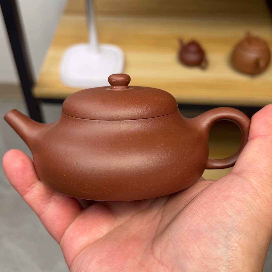 紫砂茶壶150cc底槽清静乐