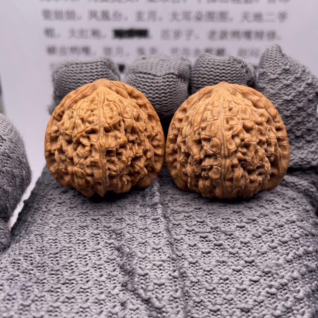 七***绪吊坠文玩核桃36全品承德密纹