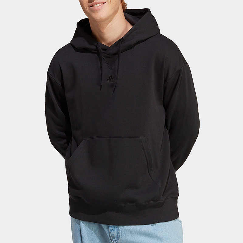 阿迪达斯Adidas男子M ALL SZN HD运动卫衣连帽简约套头卫衣IC9758