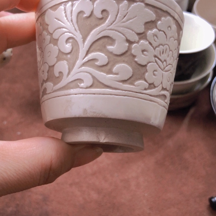 磁州窑纯手工艺术茶具茶杯有