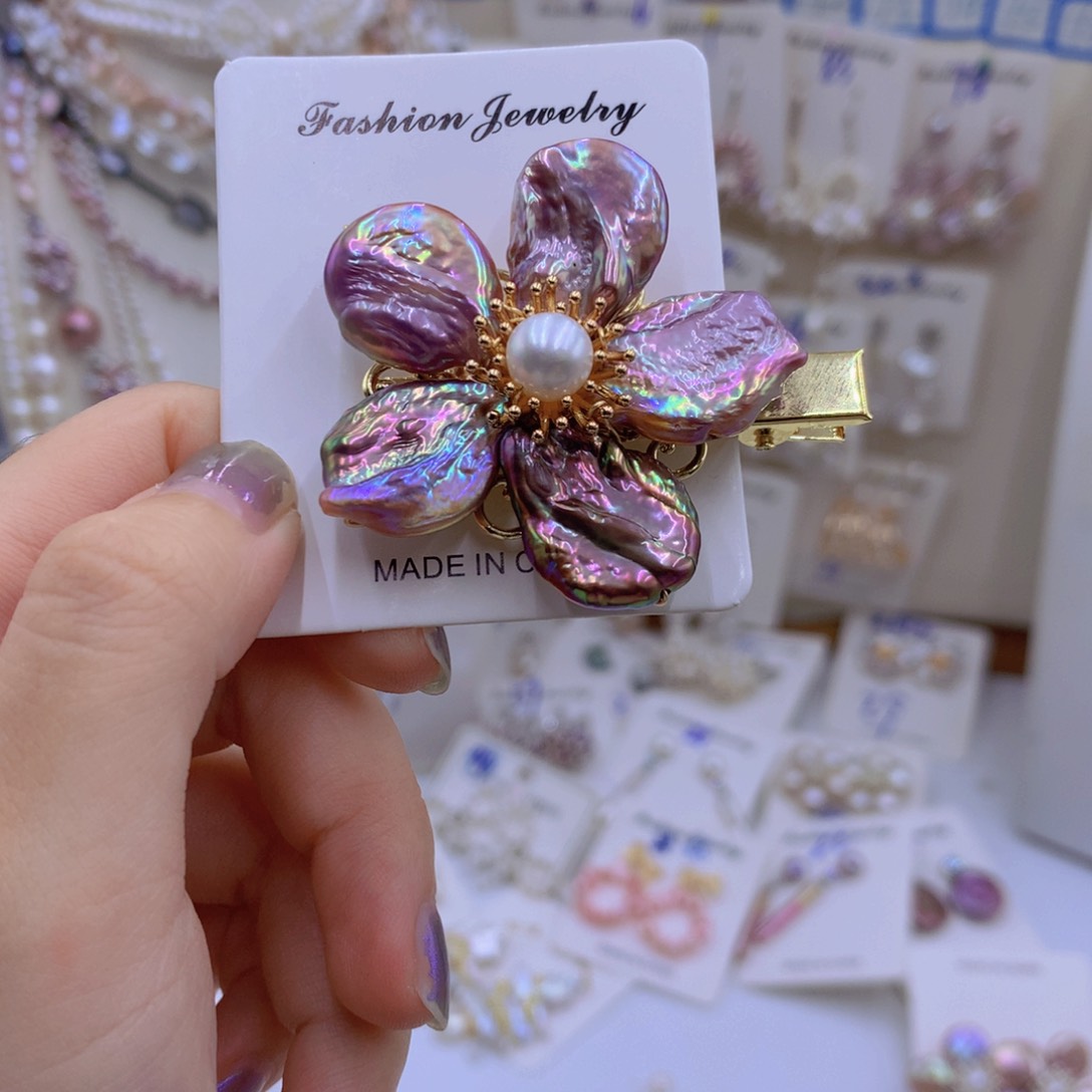 淡水珍珠颈饰银S925镶嵌