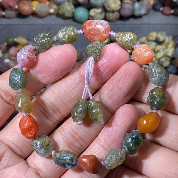 未镶嵌玛瑙/玉髓珠宝奇石