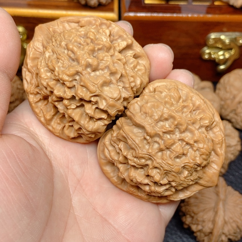 【闪购商品】文玩核桃吊坠悦*晨官帽51