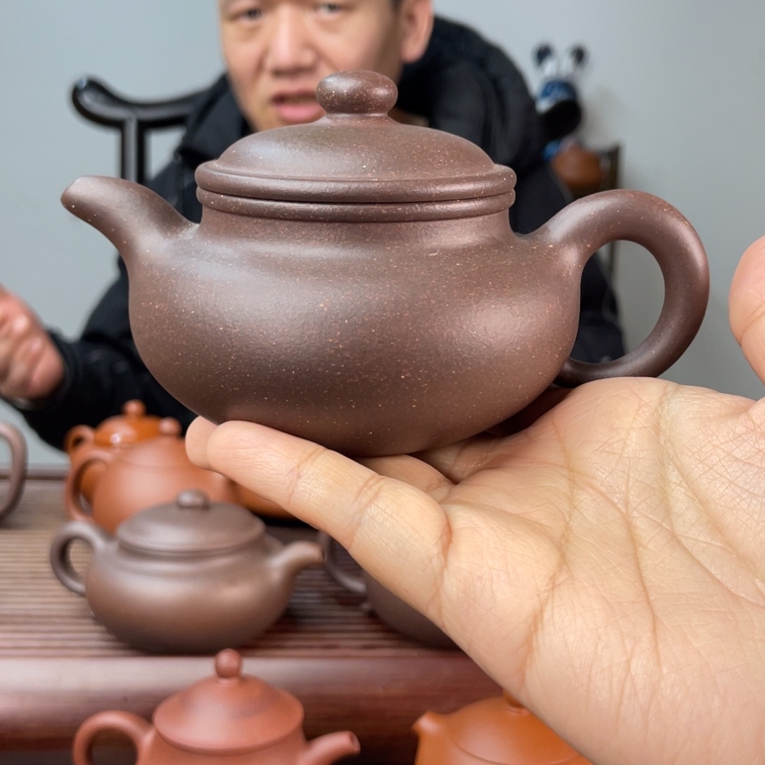 娜***底槽青茶壶寿珍仿古180cc