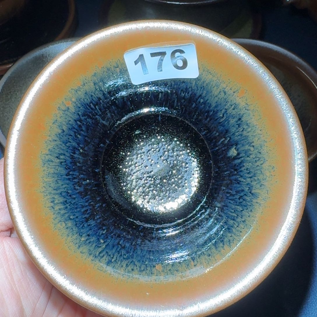 小雨茶盏，手工柴烧，