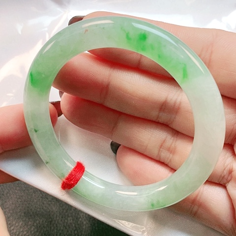 未镶嵌手镯翡翠圆条1861