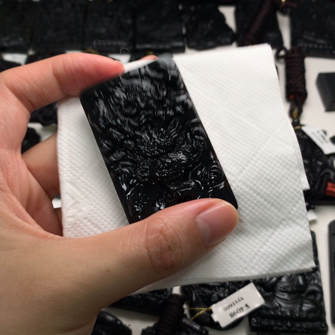 天然a货钢琴黑挂件