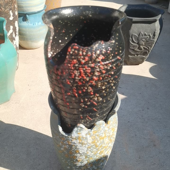 红陶15/25两个盆