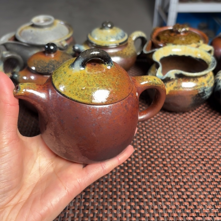 紫砂茶壶中秦权壶230 C