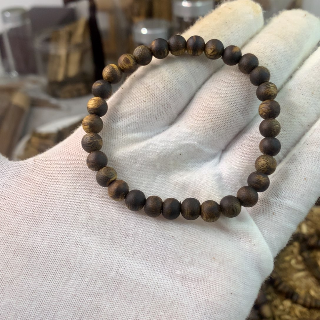 沉香枕沉香0.6圆珠单圈