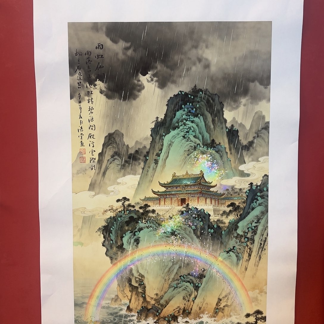 横款精品书画作品