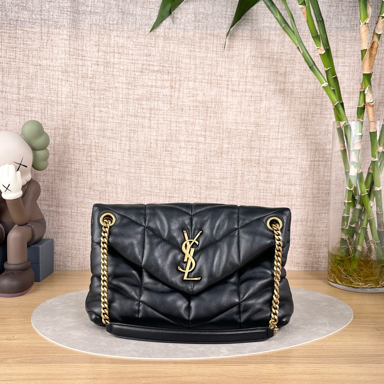 95新 YSL/圣罗兰 【九筒奢品】云朵包 /单肩包/5872