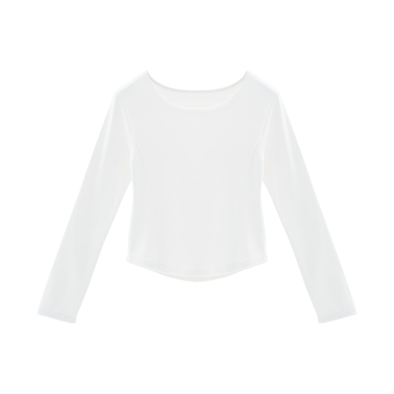 Iammix27【开心专属】秋冬厚款圆领T恤女Z5C5021