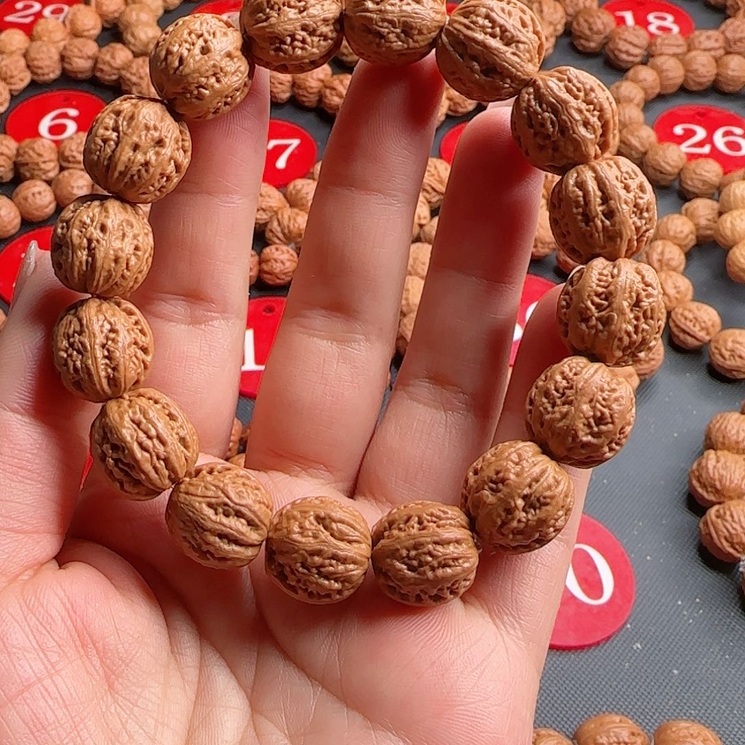 文玩核桃手串許*京八棱