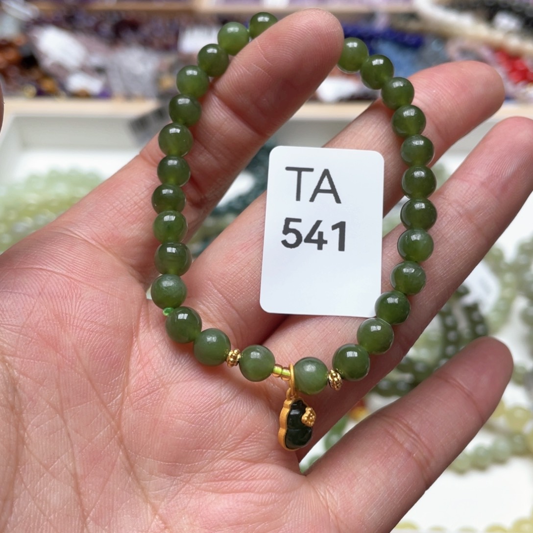 和田玉手串未镶嵌