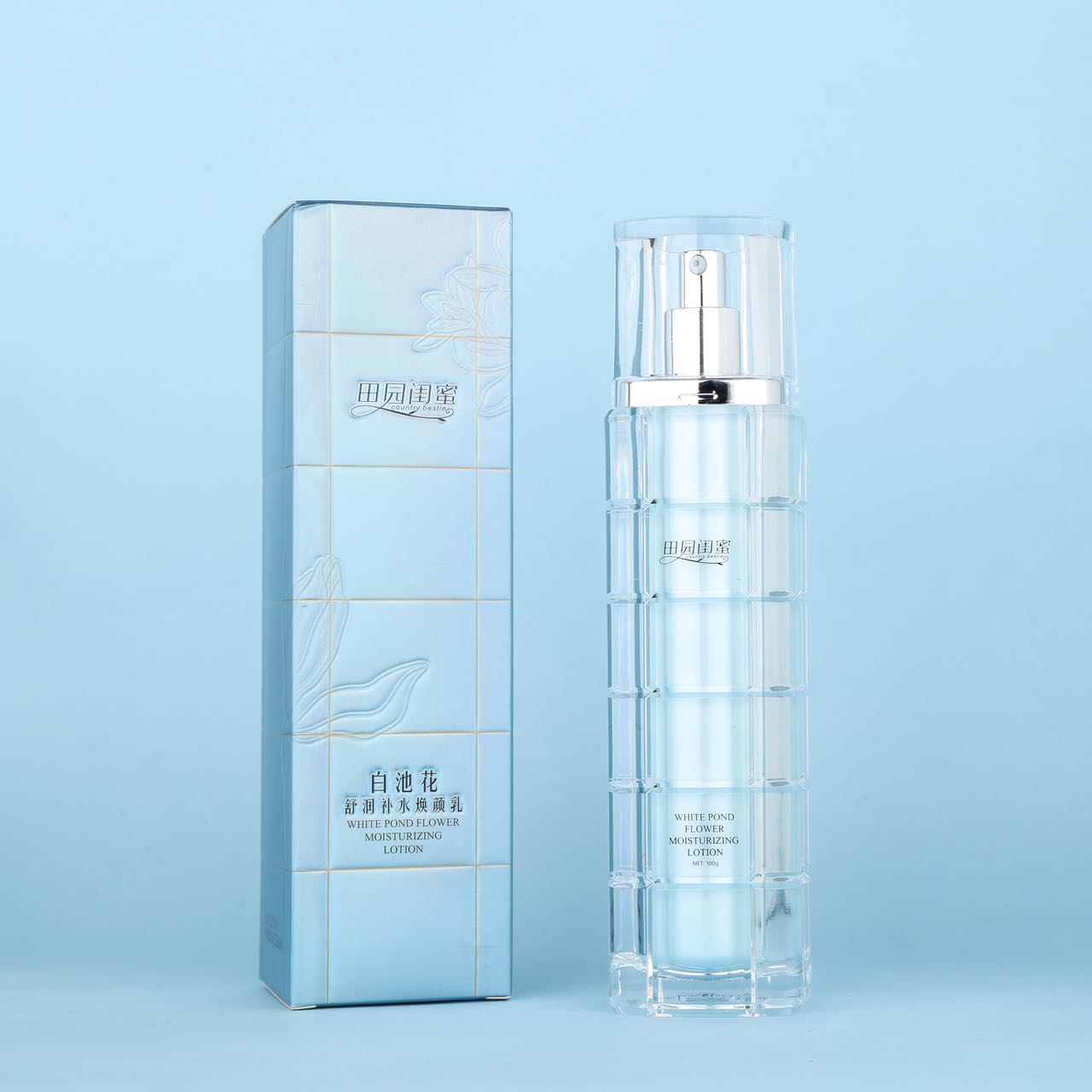 蓝公主~田园闺蜜白池花舒润补水焕颜乳