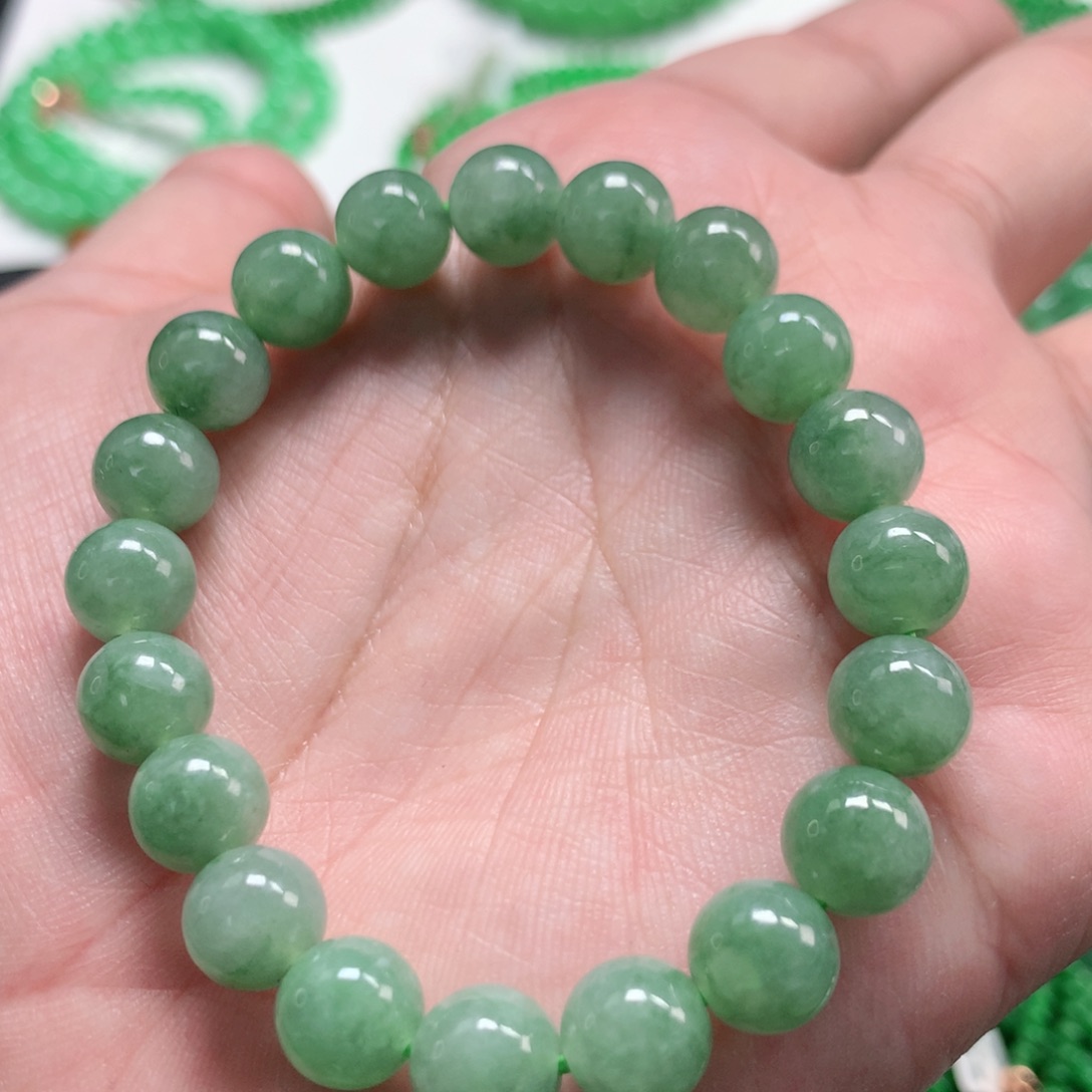 翡翠未镶嵌手链翡翠