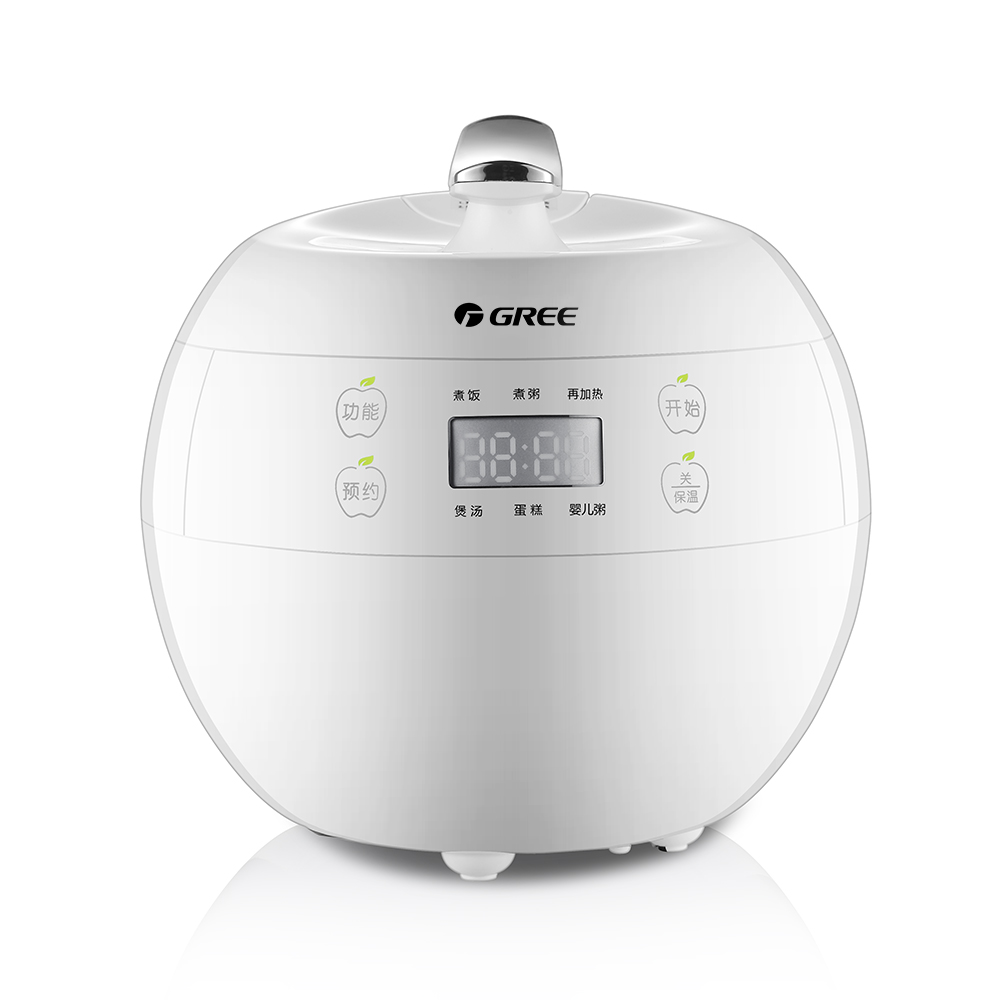 格力智能电饭煲 2L 精致懂食 娇小可爱 GDF-2001C 格力白