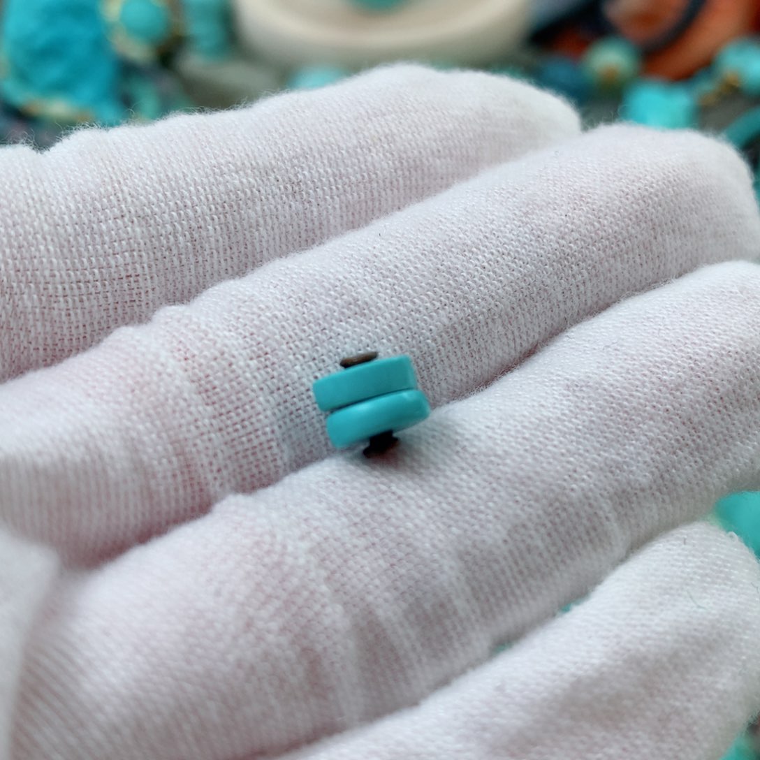 绿松石未镶嵌珠宝半成品