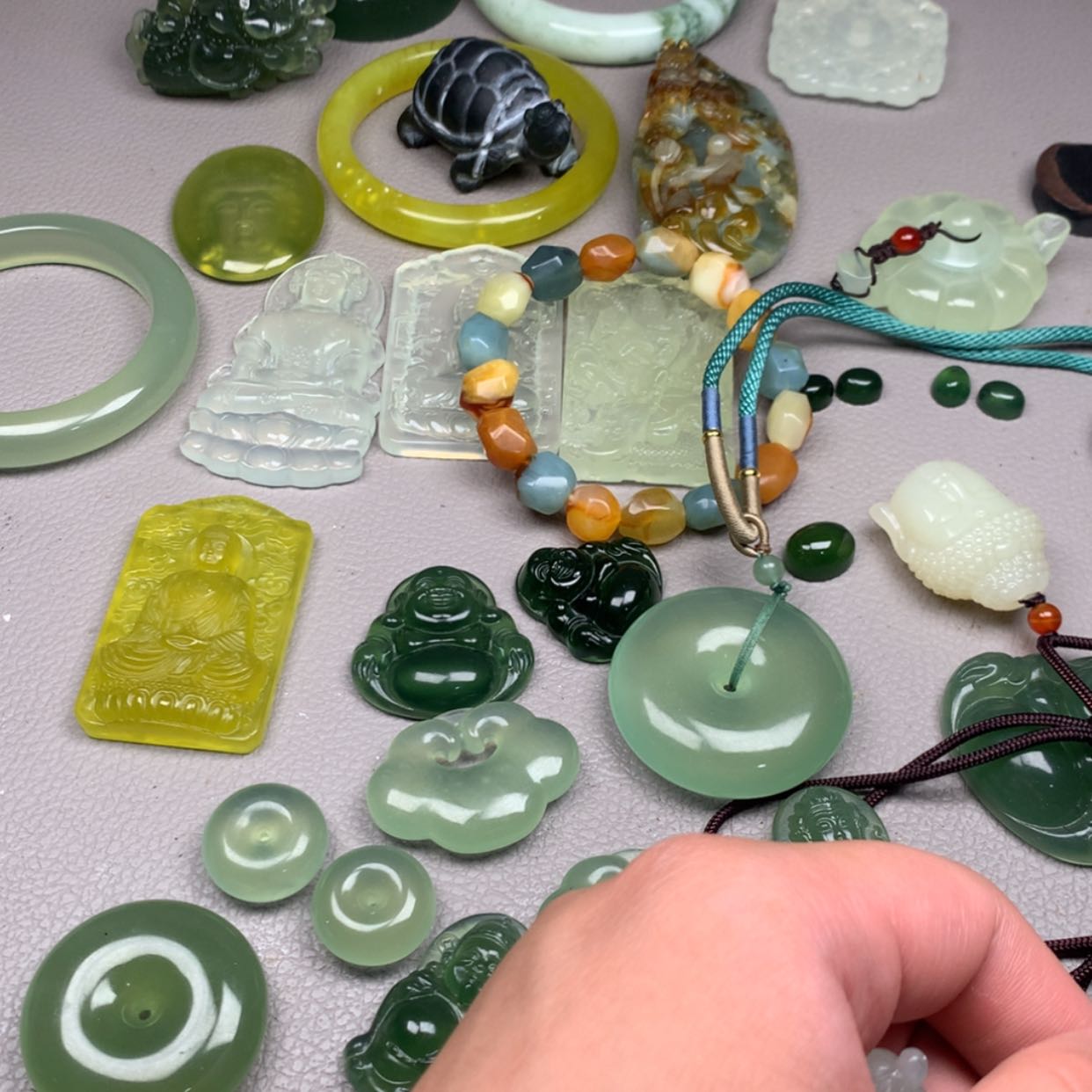 【闪购商品】蛇纹石玉未镶嵌岫玉10个绳（****