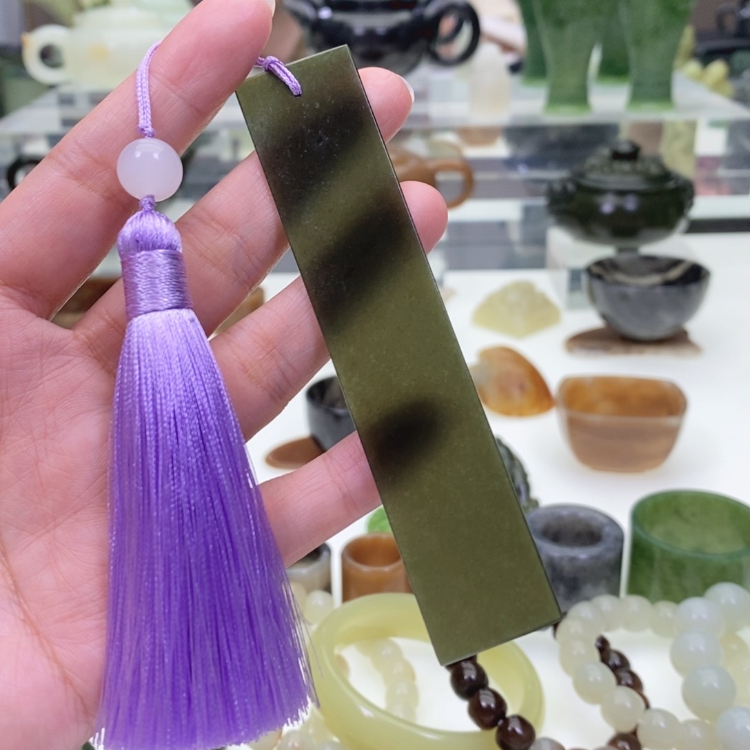 和田玉书签未镶嵌