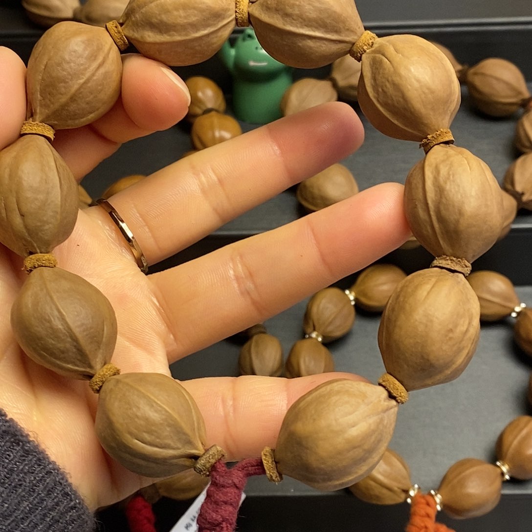 橄榄核手串/手链梅林铁核21/27左右