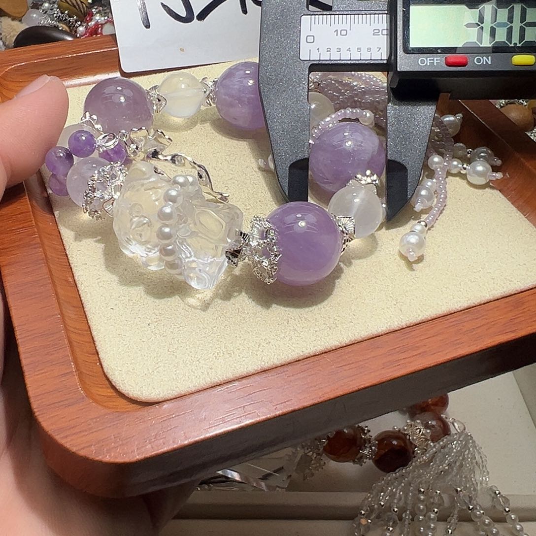 水晶未镶嵌手链水晶手链