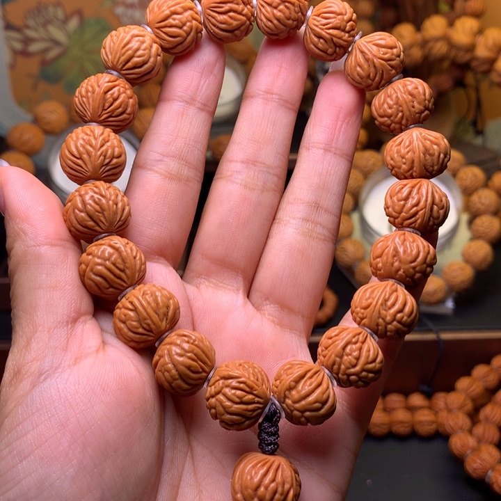 桃核吊坠桃核手持