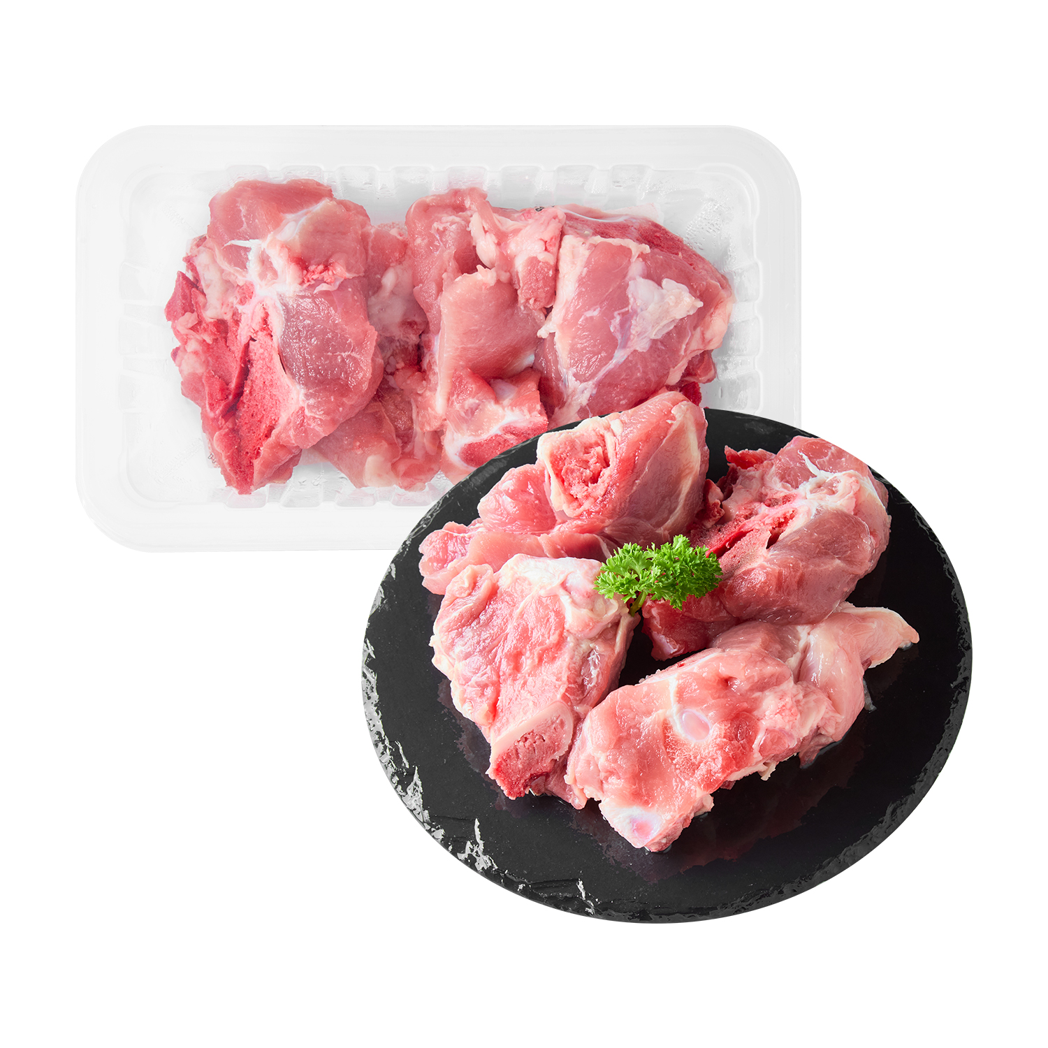 【气调冷鲜】猪肉排（含尾骨/颈骨/扇骨）400g/盒 