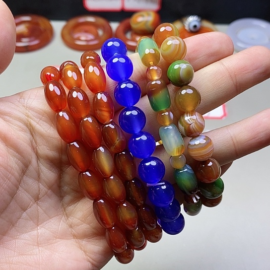 玛瑙/玉髓吊坠(不含链)未镶嵌晶**品