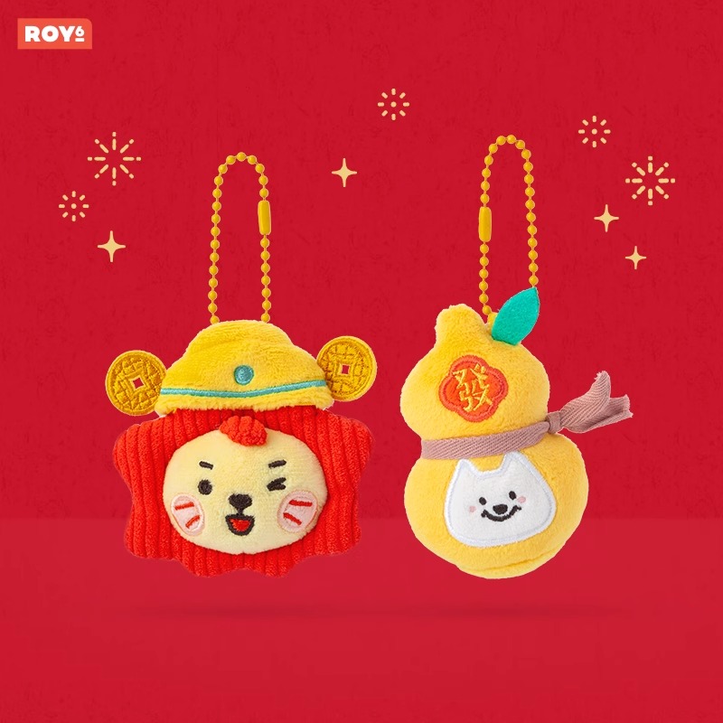 ROY6 财神系列 磁吸挂件 LINE FRIENDS 连我朋友【不参与店铺满赠】