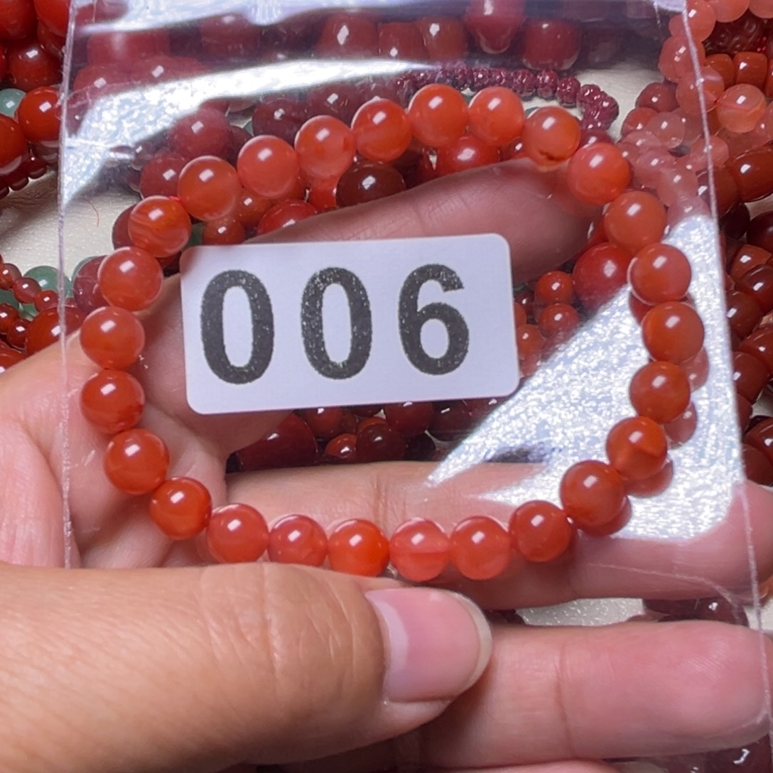 *****南红玛瑙未镶嵌手链