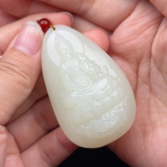 未镶嵌和田玉挂件秋****5