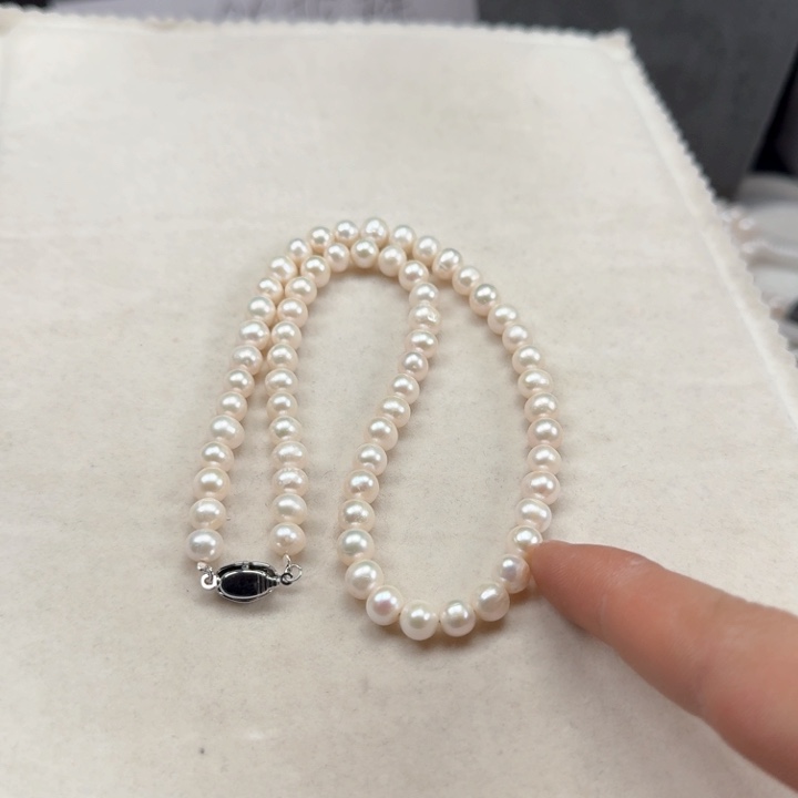 淡水珍珠项链未镶嵌
