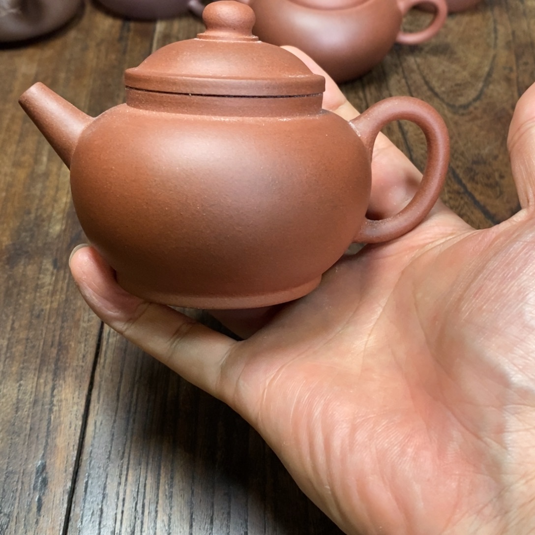 茶壶紫砂全手工摹古容量180cc