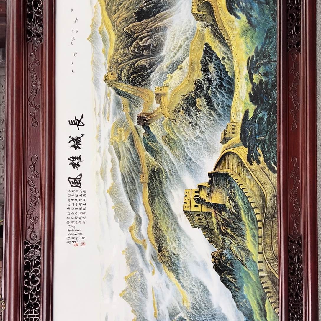 瓷片景德镇瓷板画