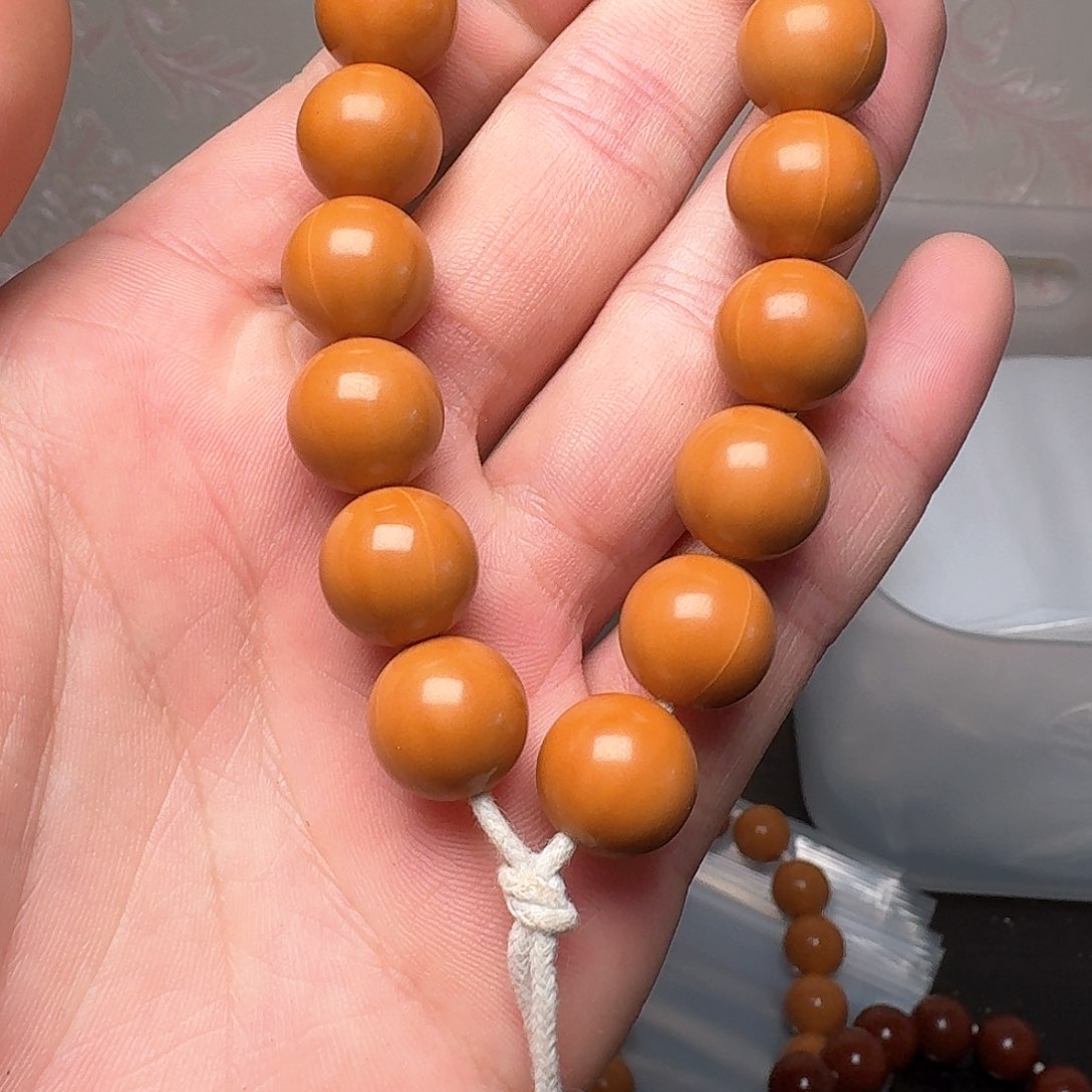 橄榄核手串感觉好