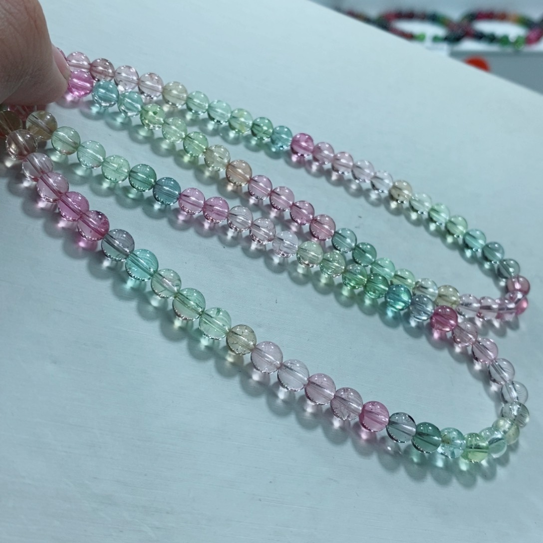 碧玺手链未镶嵌碧玺