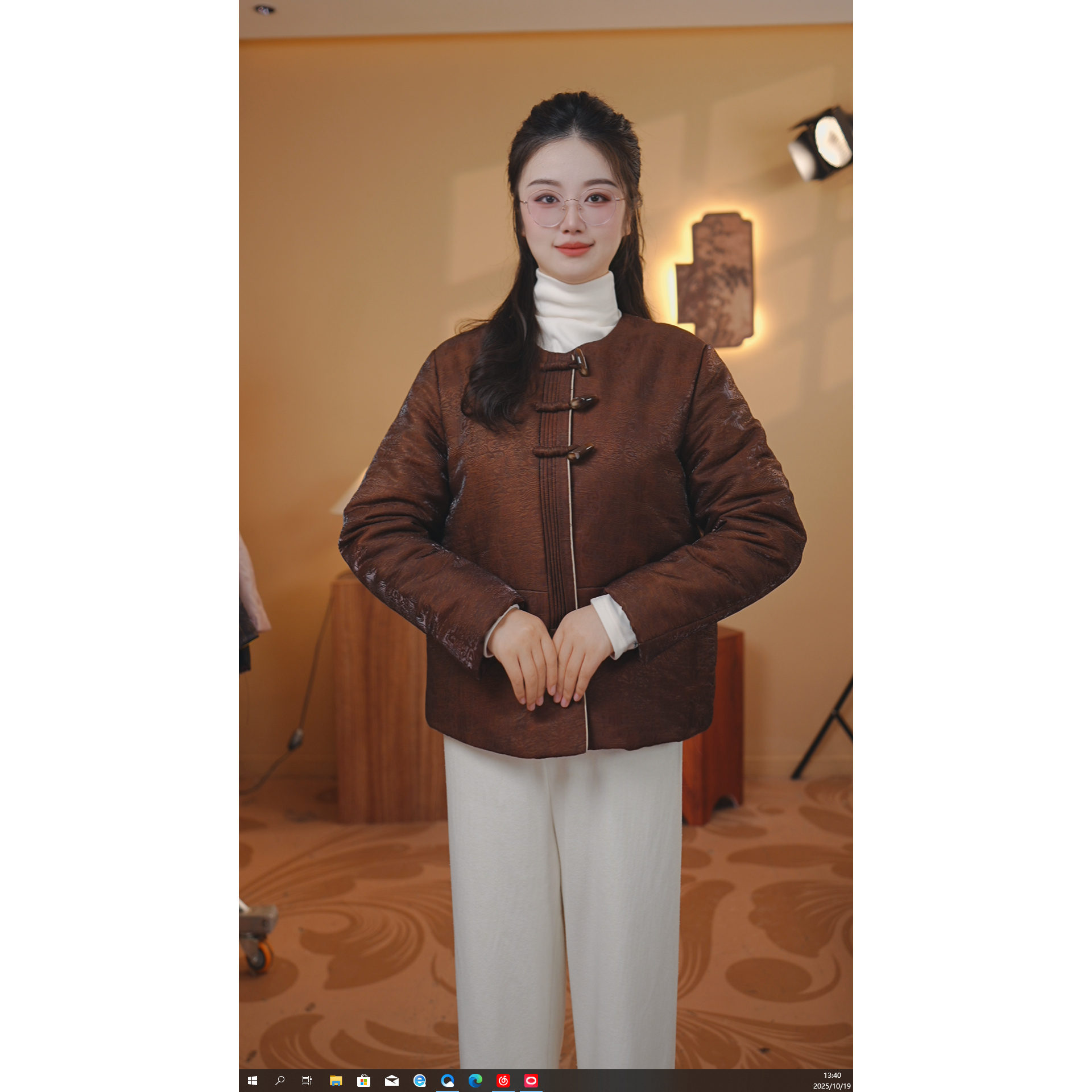 【蓝木咖啡】冬季国风新中式冬款棉服上衣女