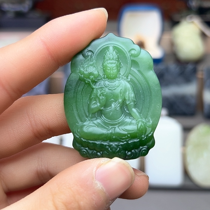 和田玉把件未镶嵌