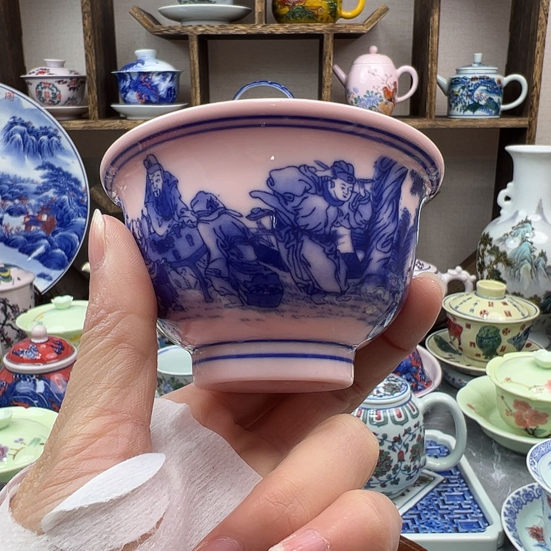 陶瓷摆件景德镇陶瓷567老厂瓷12