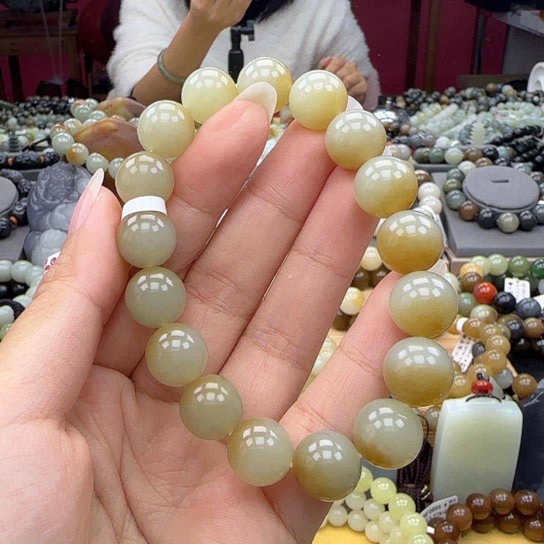 和田玉手链未镶嵌