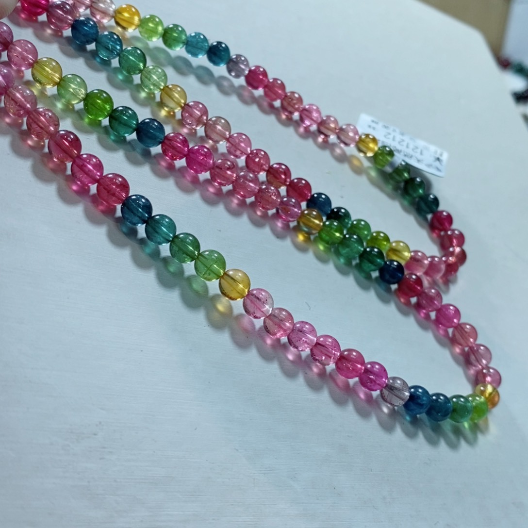 碧玺手链未镶嵌a****8碧玺