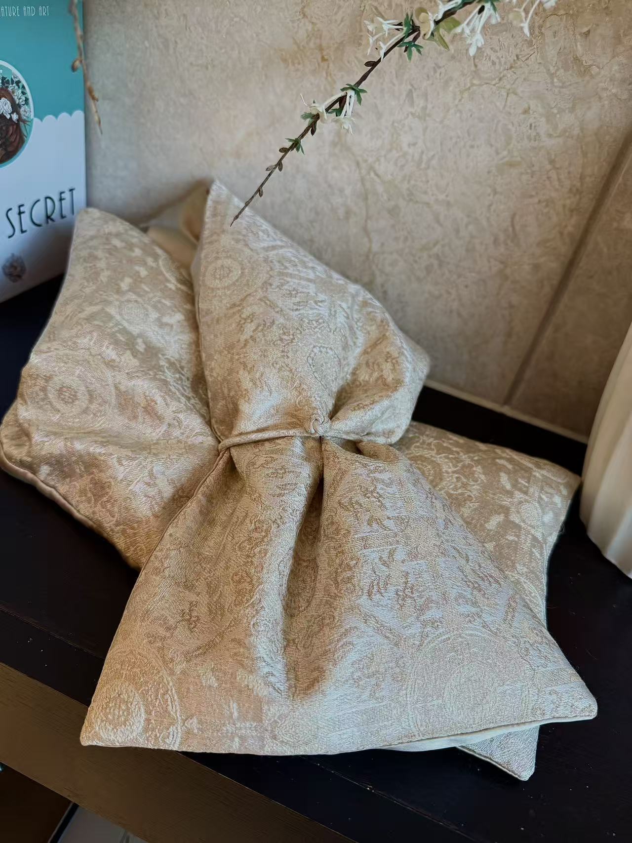 QIAN【上久楷·真丝鹅绒围巾】八达晕鹅绒围巾