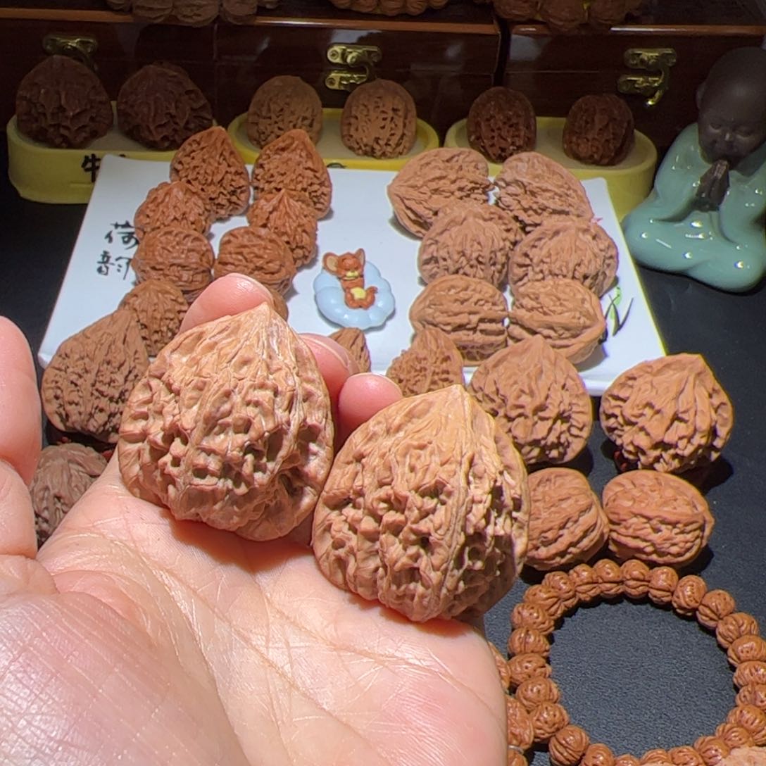 文玩核桃把件?****?七星灯