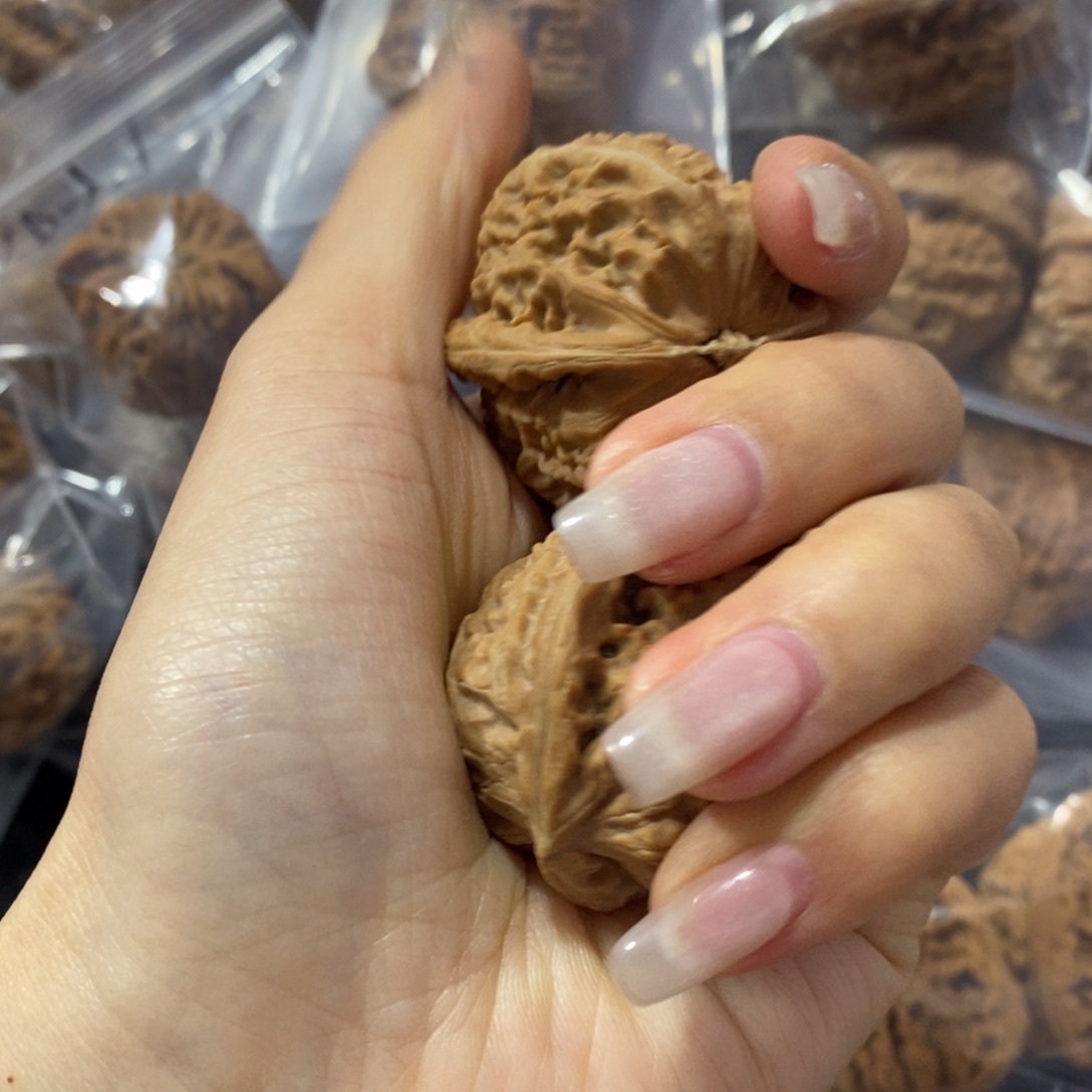 猴头核桃吊坠白狮子46