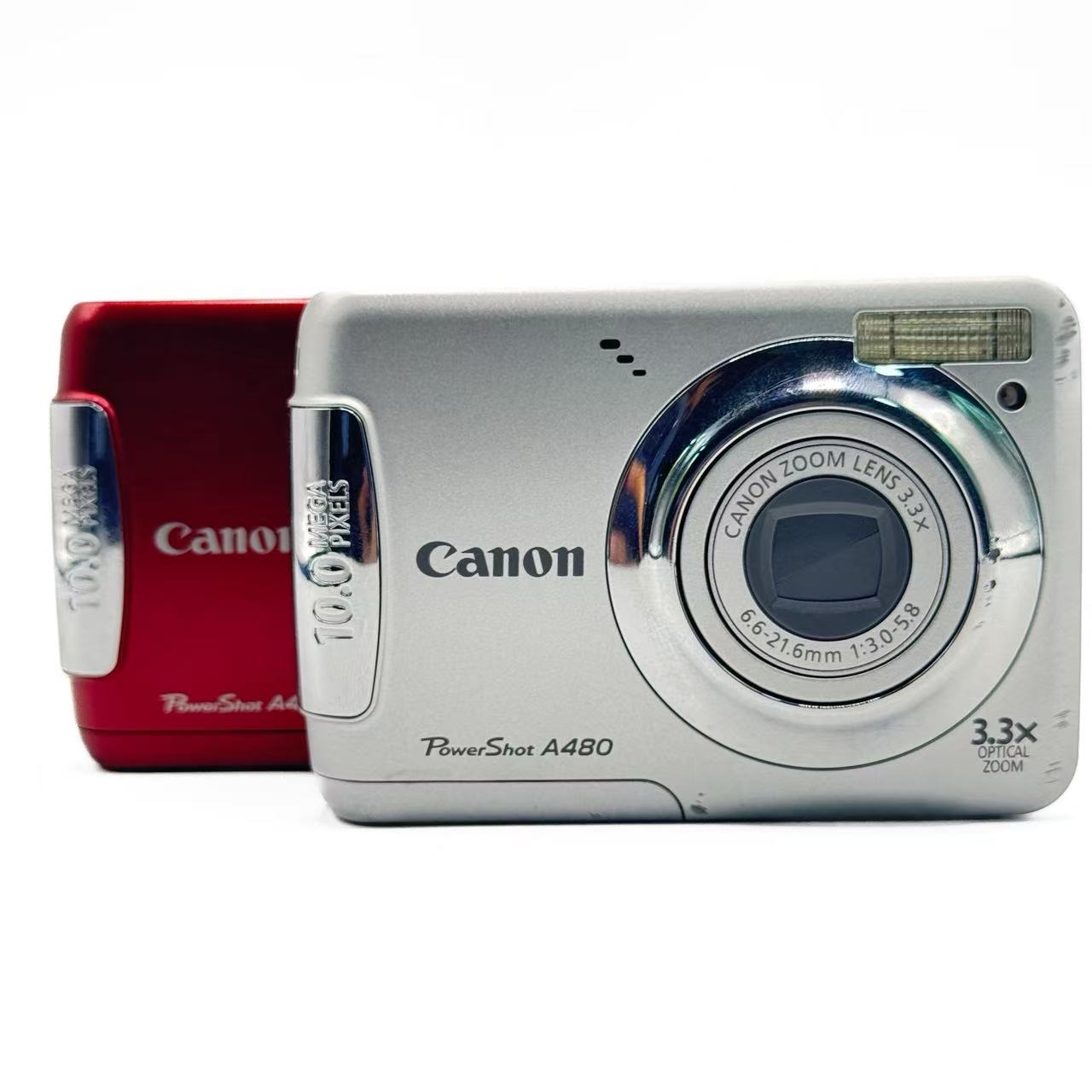 95新 Canon/佳能 佳能A480 冷白皮氛围感 1000万像素 3.3倍变焦