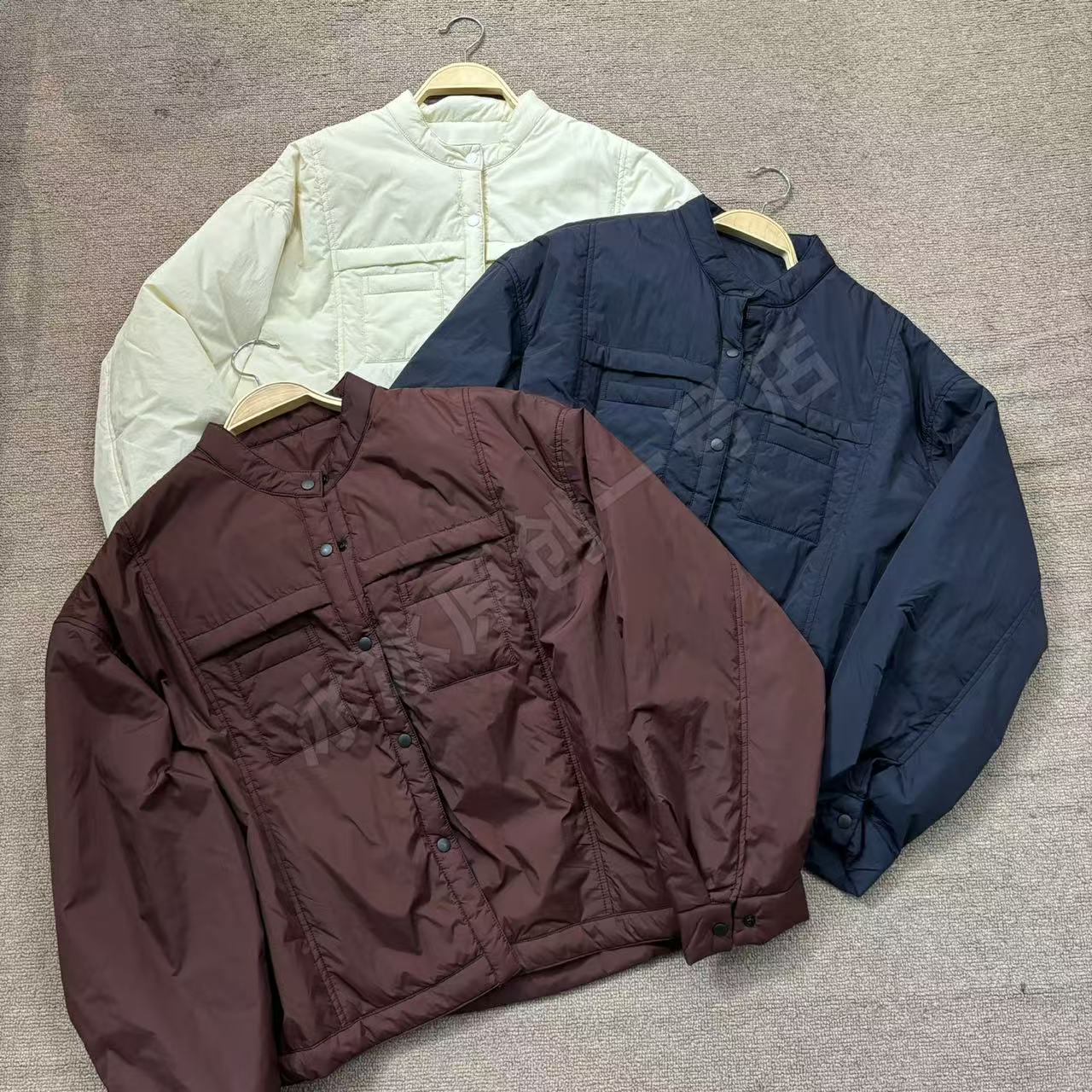 【冰冰一号店】951轻便超柔软二棉衬衫款棉服时尚百搭洋气保暖 新款