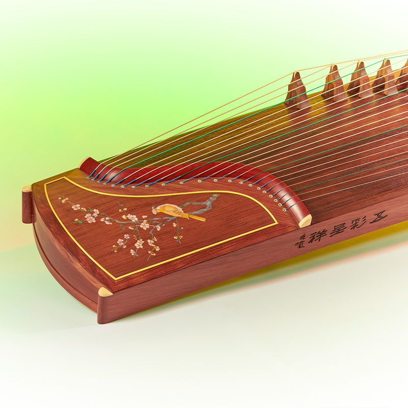 DunHuang/敦煌古筝特氏古夷苏木联名款白头傲雪古筝LM22694L